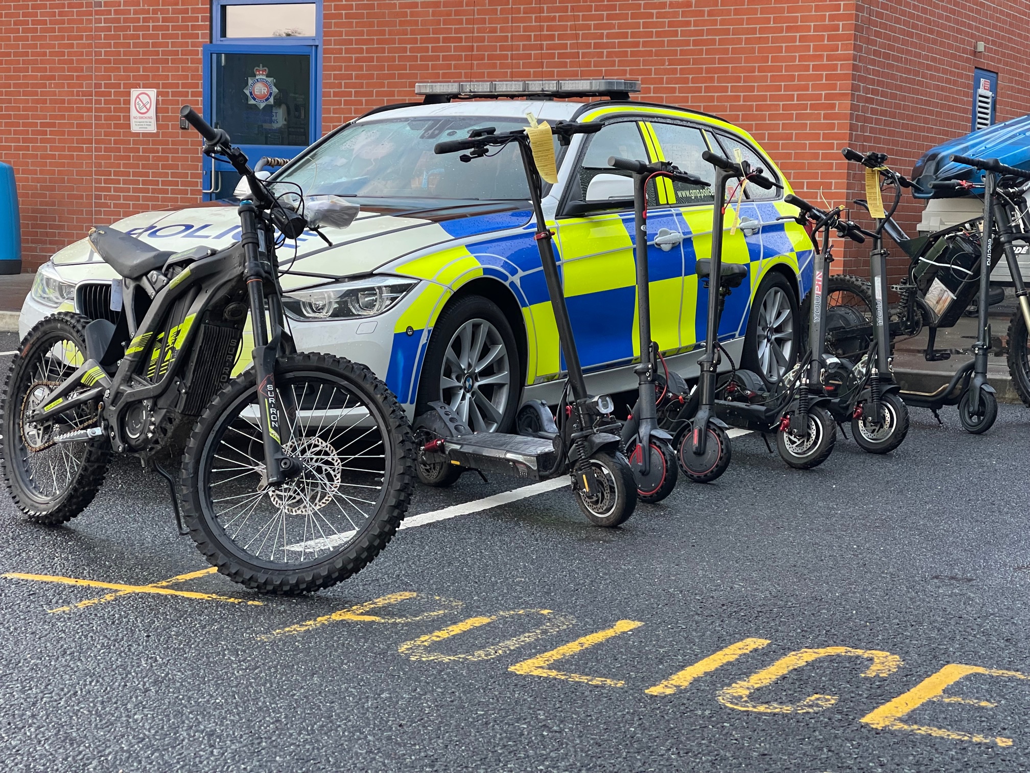 E-scooters seized in weeklong operation 