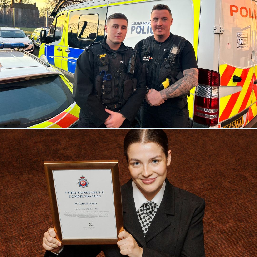 GMP James Blundell and Aaron Kincaid, and Sarah Lewis