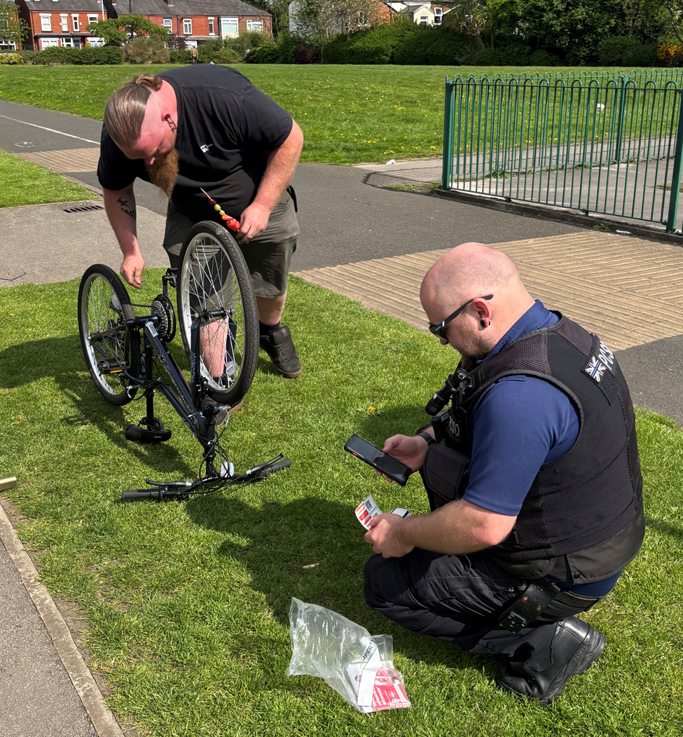 Stockport bike registering