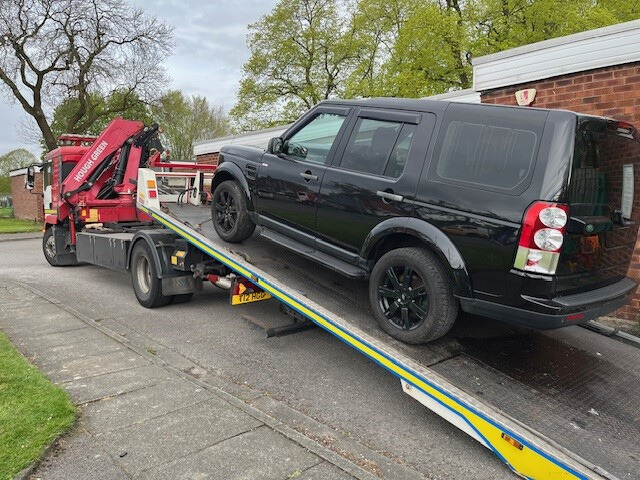 Seized vehicle