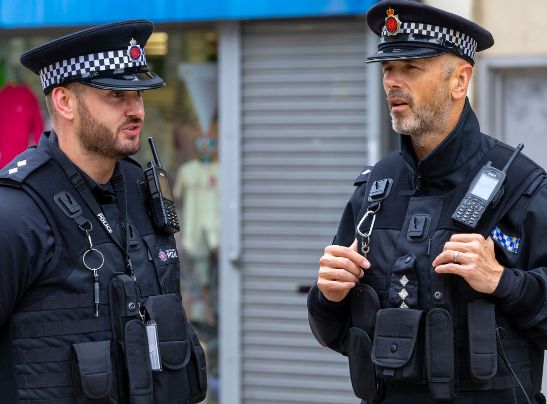 Officers in Bolton 