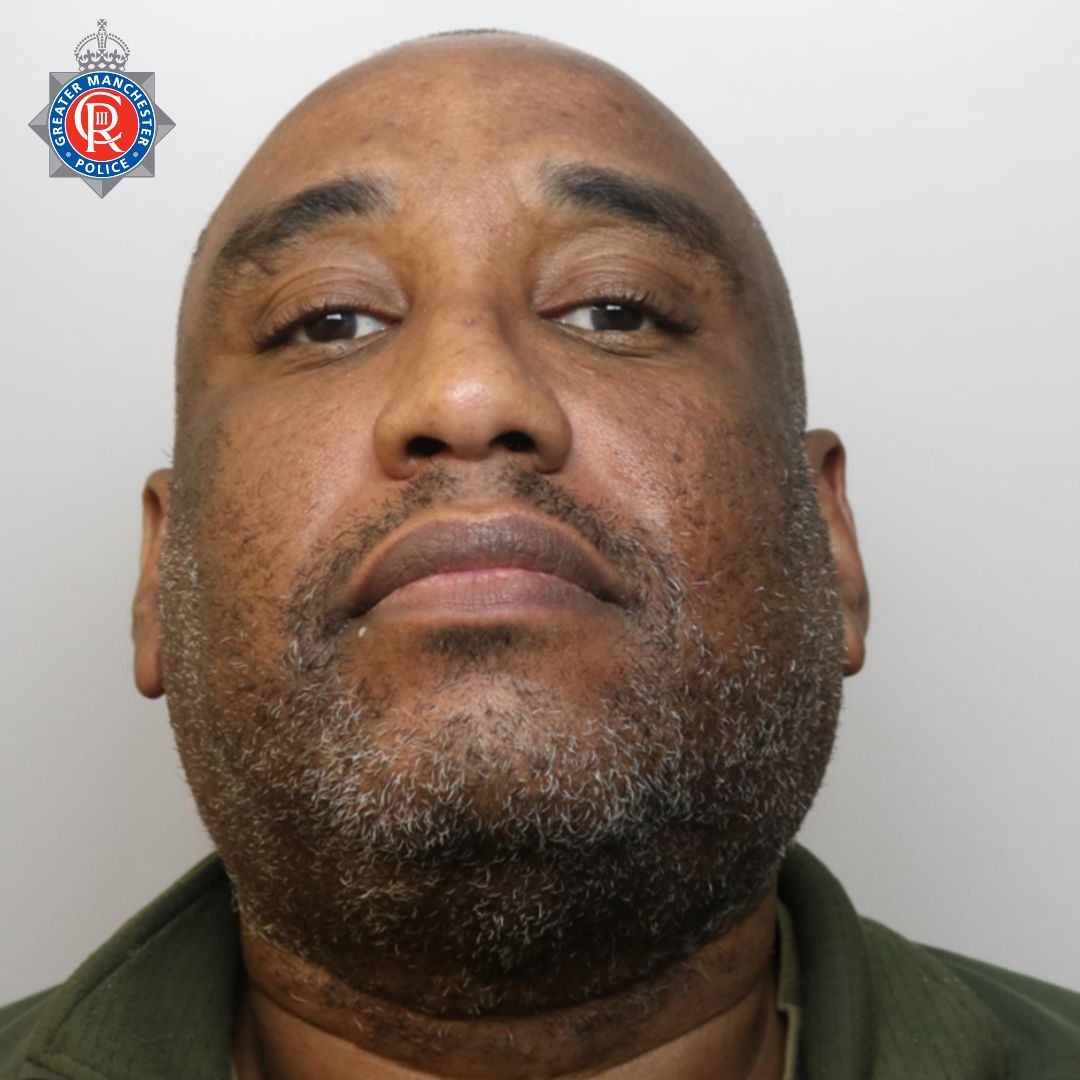 His offences were reported throughout August, including 14 separate attempt burglaries in Denton and one in Ancoats - he was arrested at the end of the month.