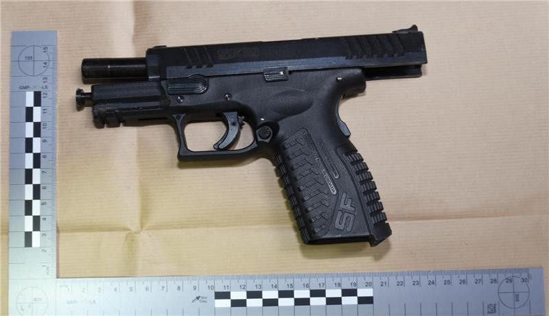 Six men arrested, two firearms and class A drugs recovered 