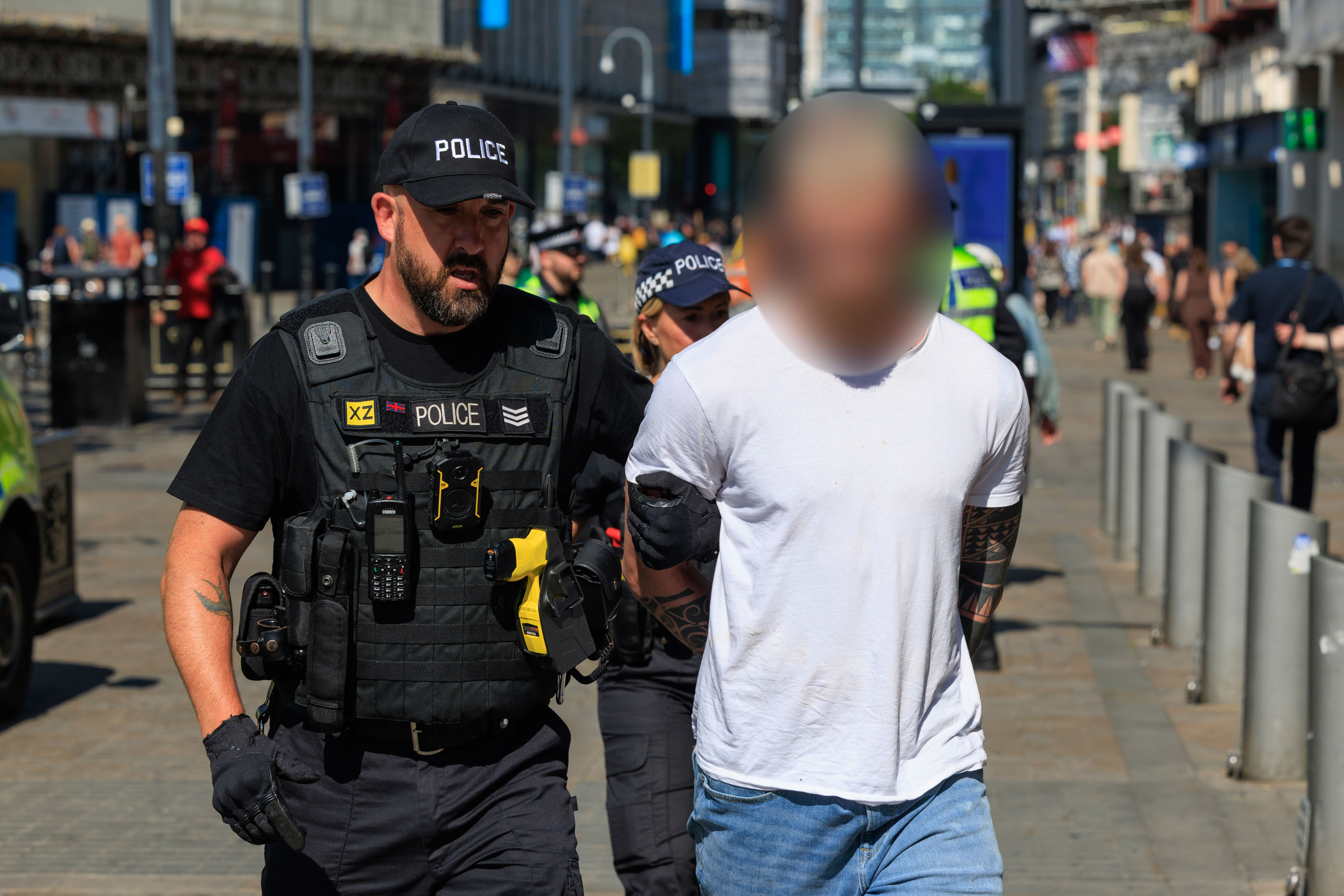 Proactive operations and patrols lead to 14 arrests across Manchester City Centre