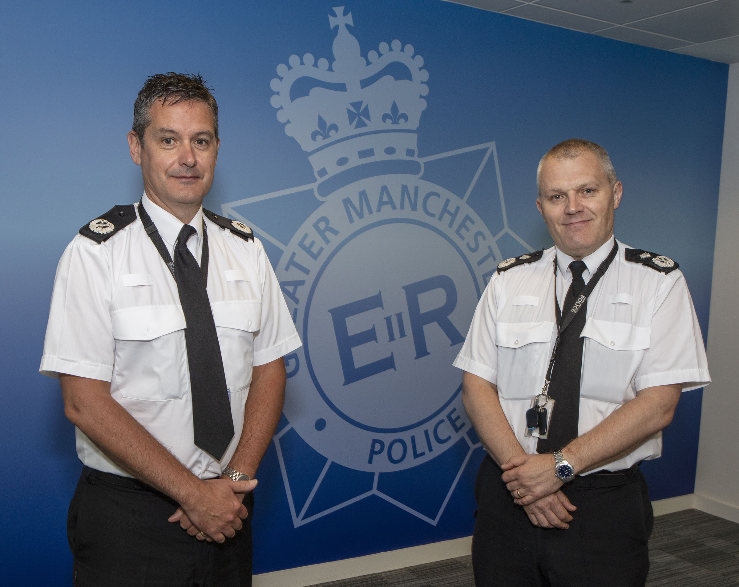 ACC Nick Bailey and DCC Ian Pilling