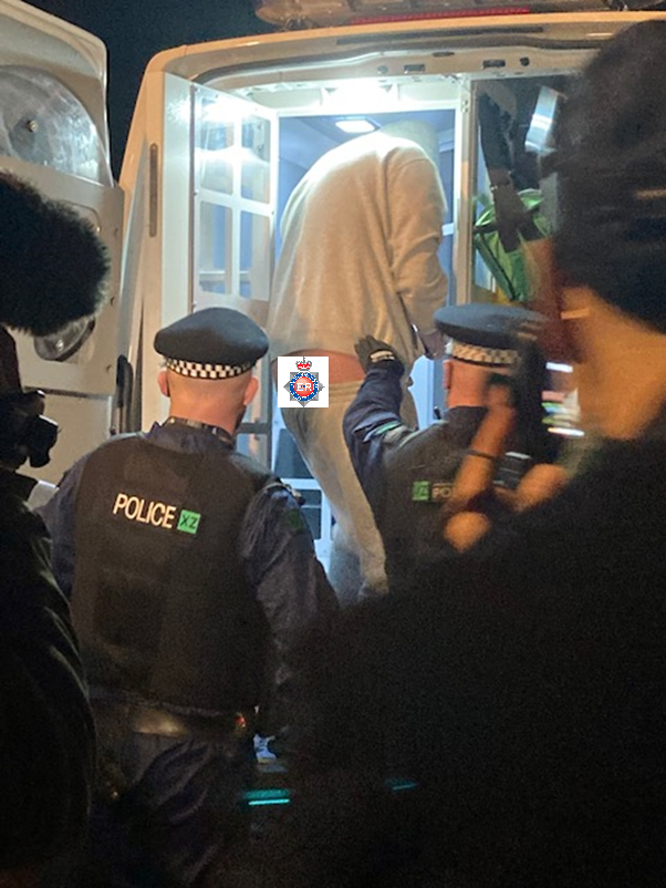 #ARRESTS Crack of dawn raids see more arrests made in connection with violent disorder at Old Trafford in May