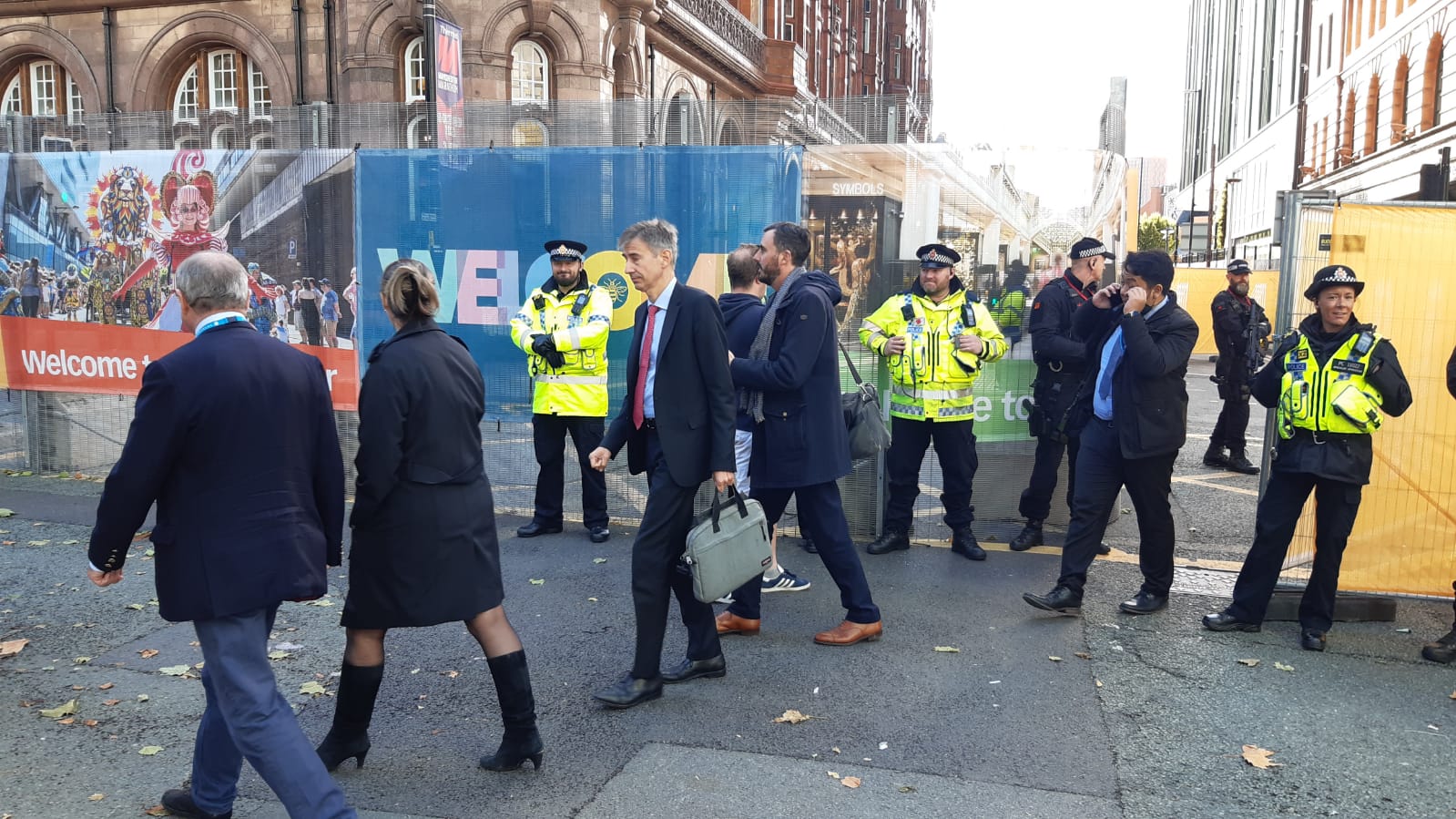 #OPPROTECTOR The Conservative Party Conference comes to a close in #Manchester