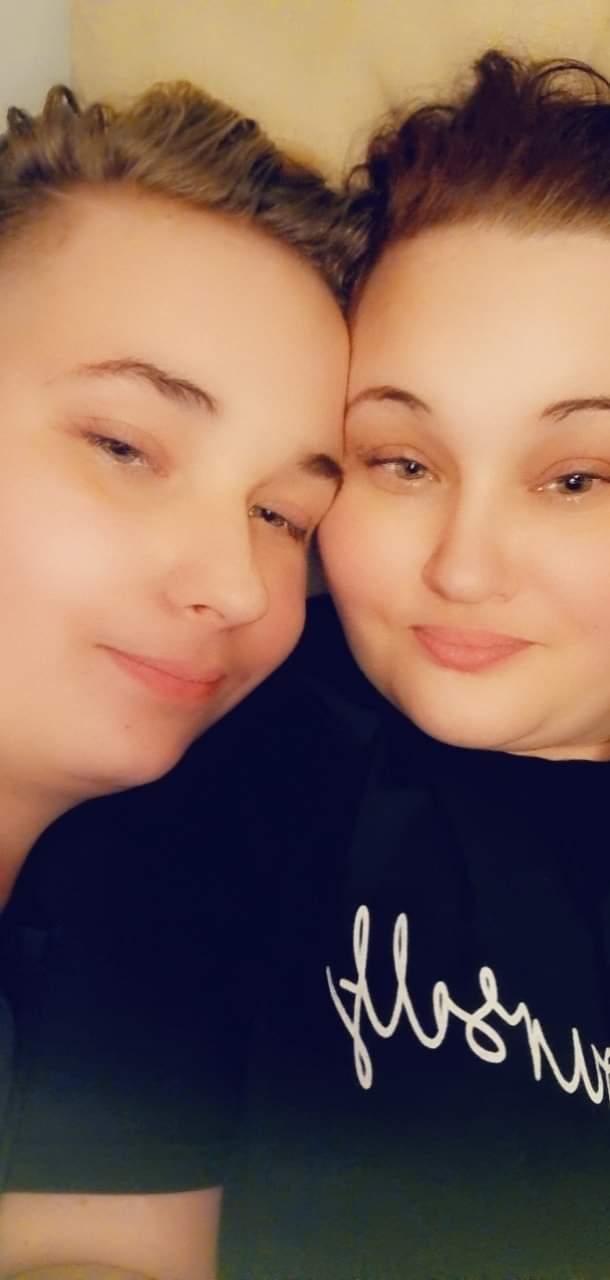Son and mother