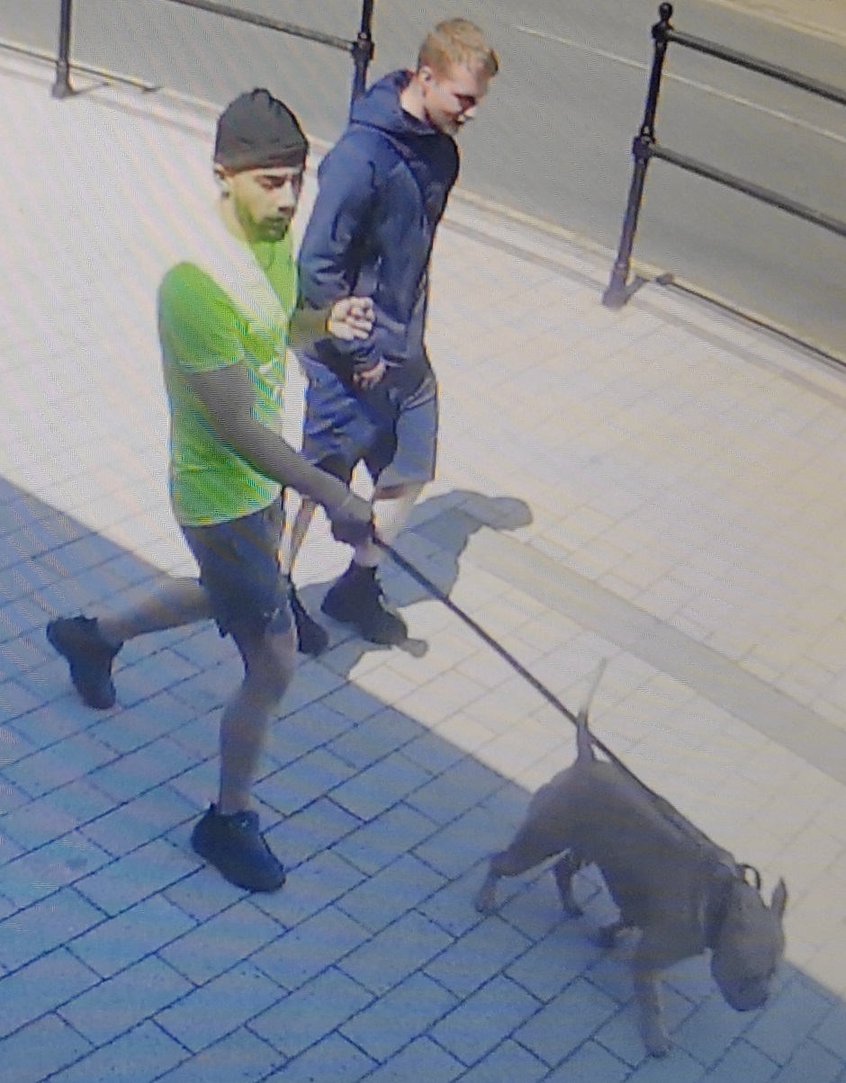 Two unknown males.