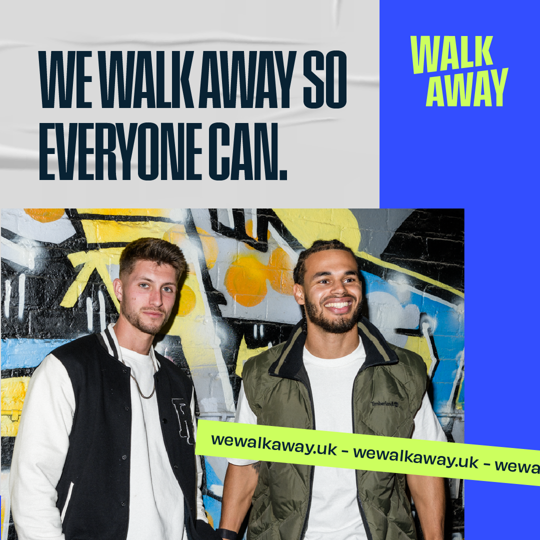Walk Away campaign graphic