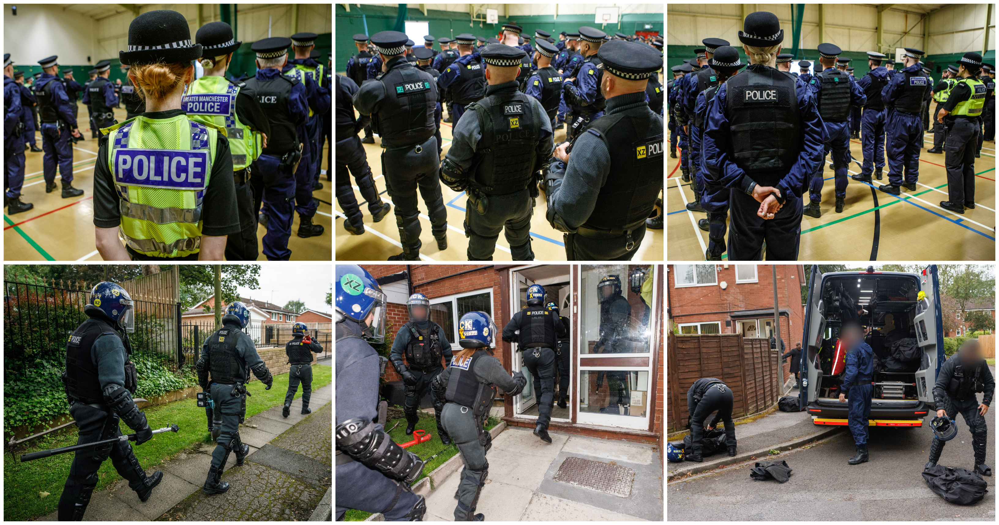 Officers from Operation Display executed 18 warrants this morning.