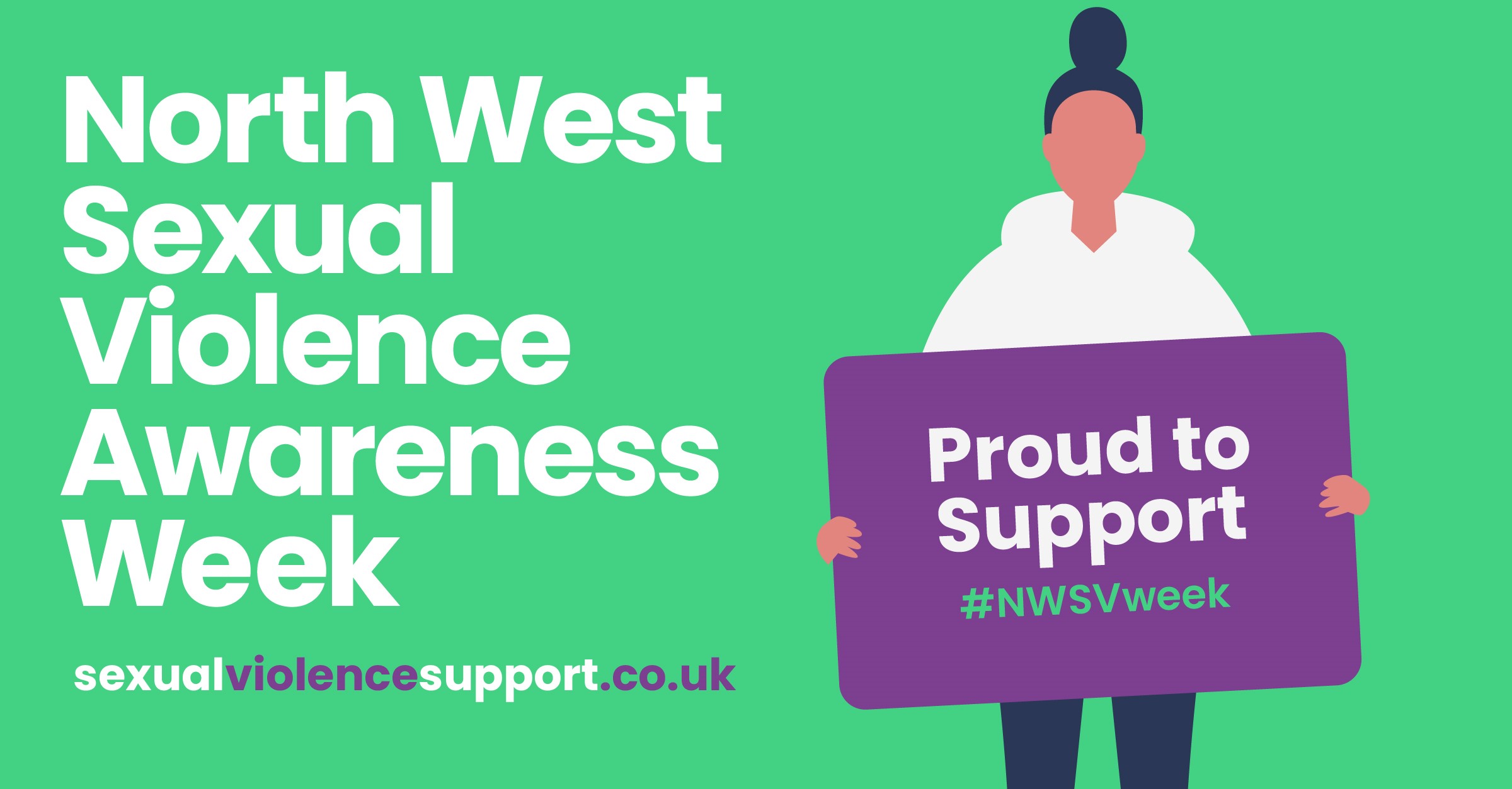North West Sexual Violence Awareness Week graphic