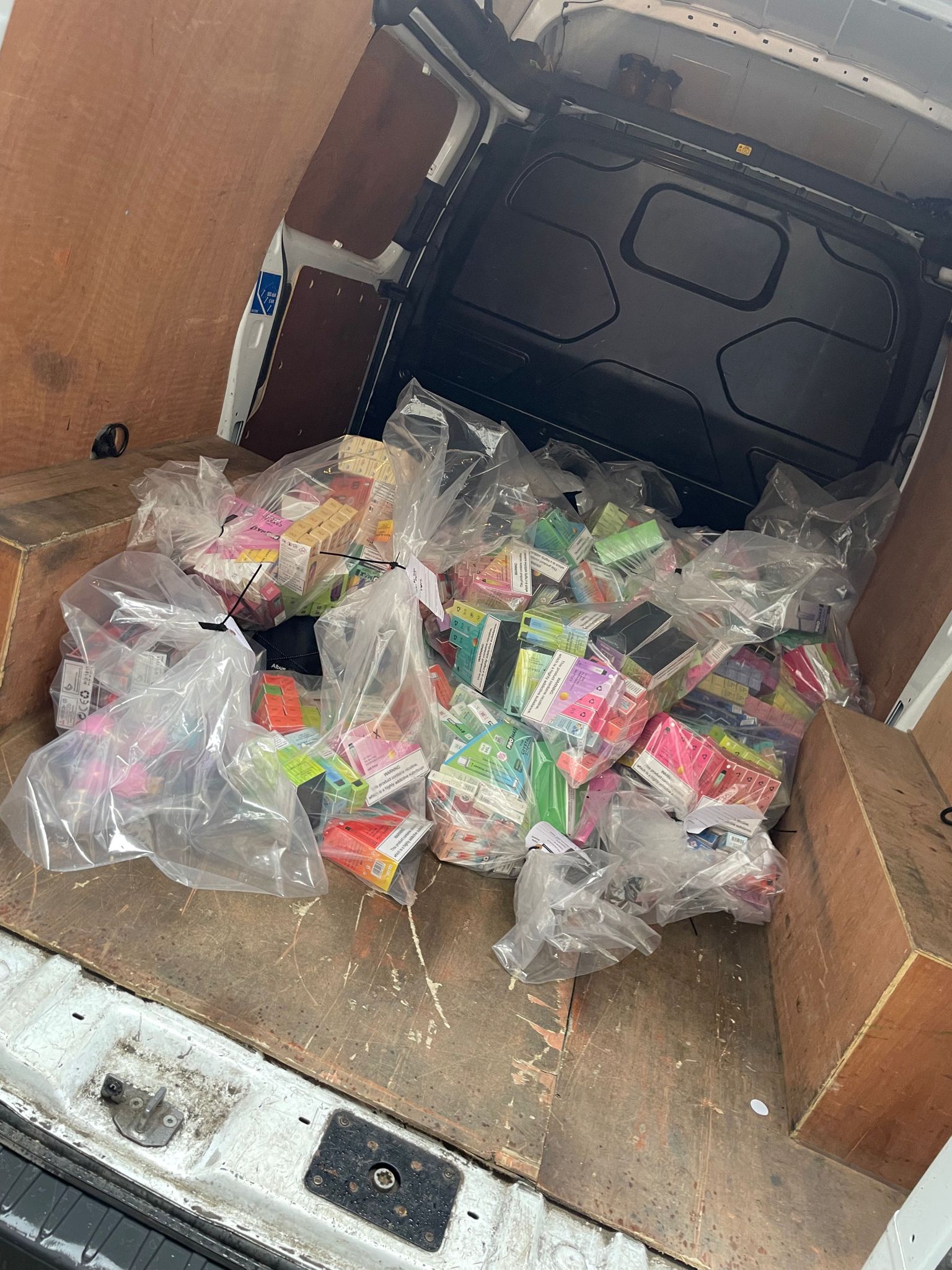 illegal vapes seized