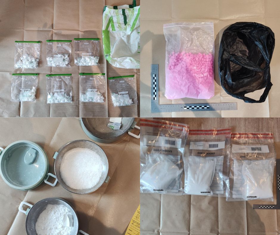 Drugs seized in property