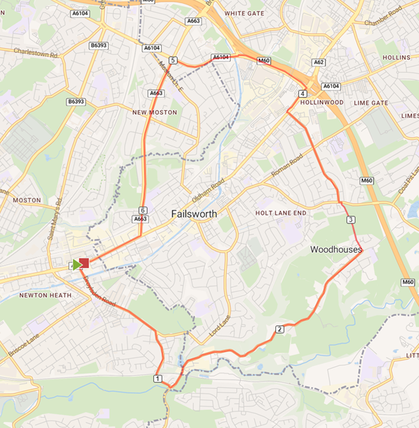S60 map Failsworth