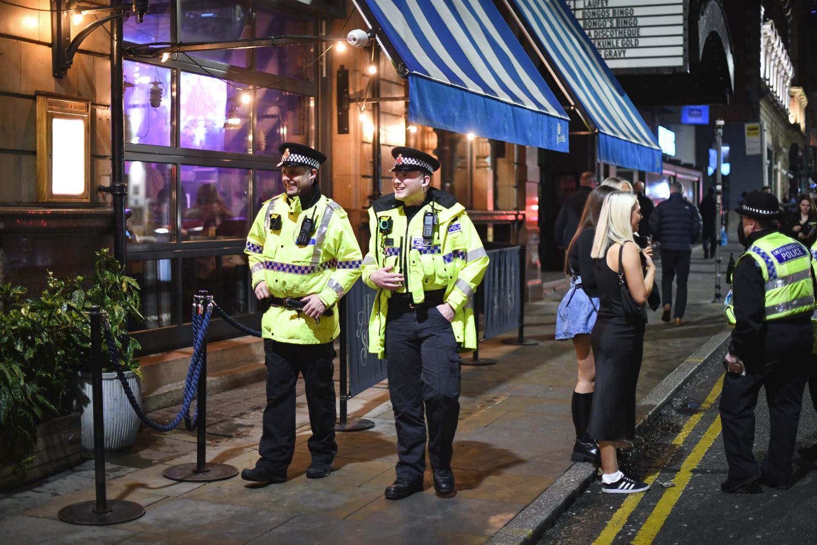 Op Custodian officers on patrol