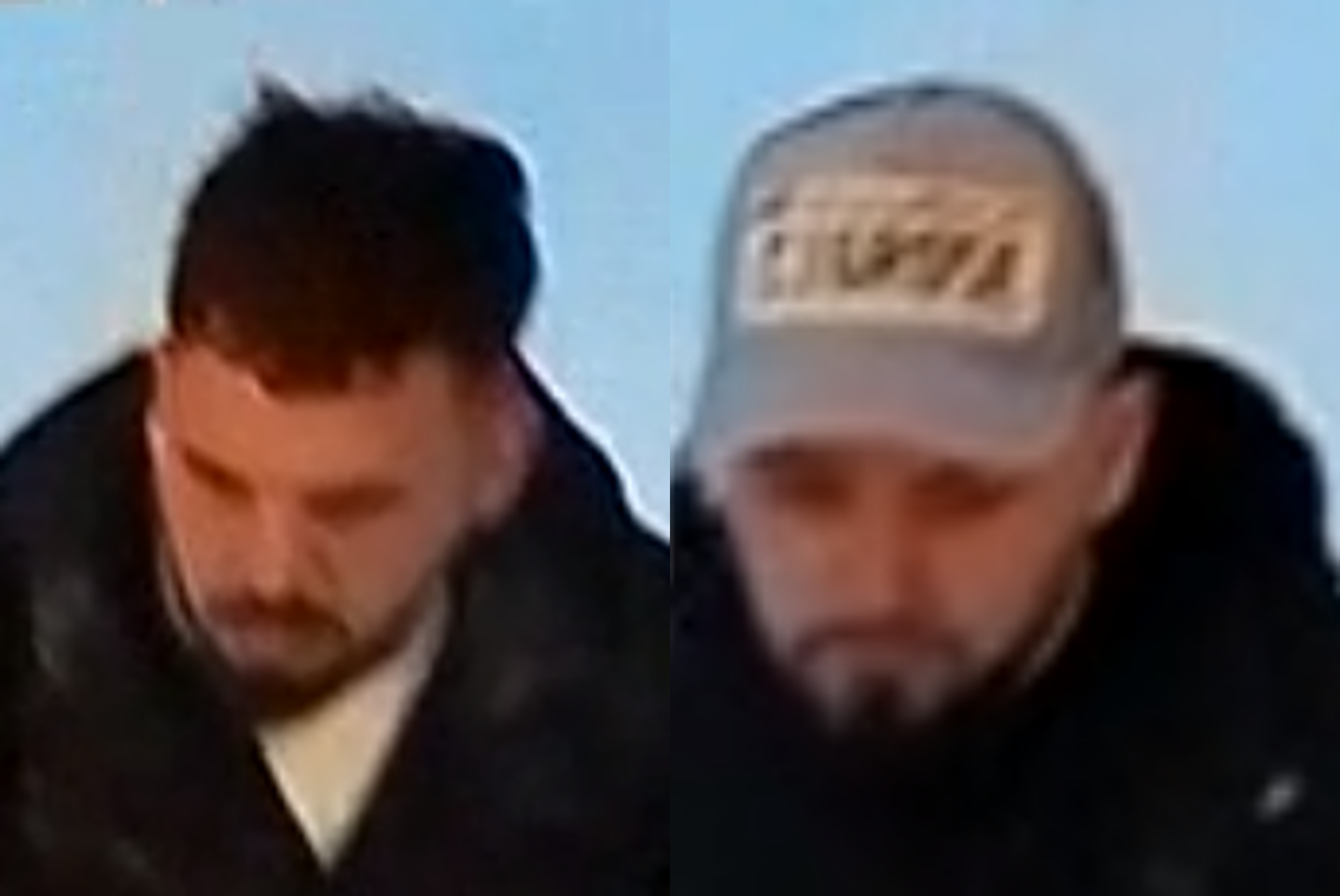 CCTV images of two men