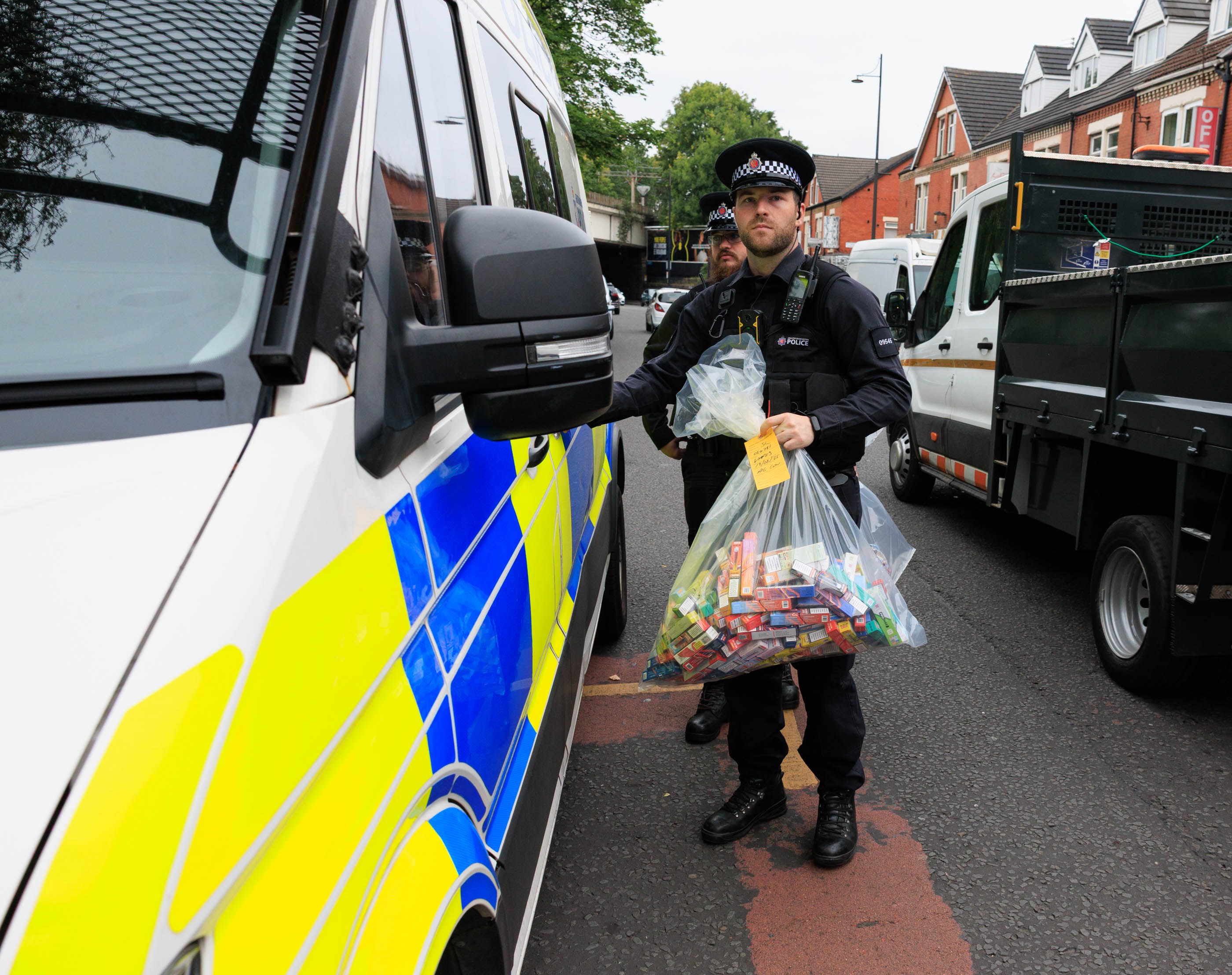Police Vaping Illegal vapes and tobacco worth over £386,000 seized during City of ...