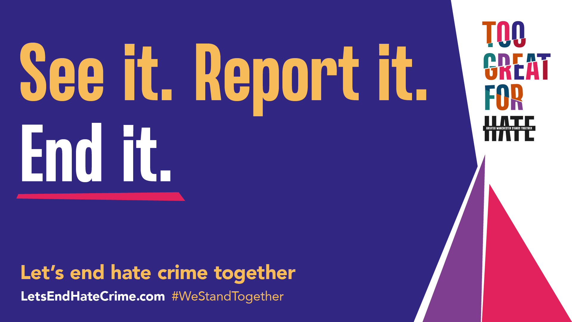 Greater Manchester Police is marking National Hate Crime Awareness Week (HCAW) 