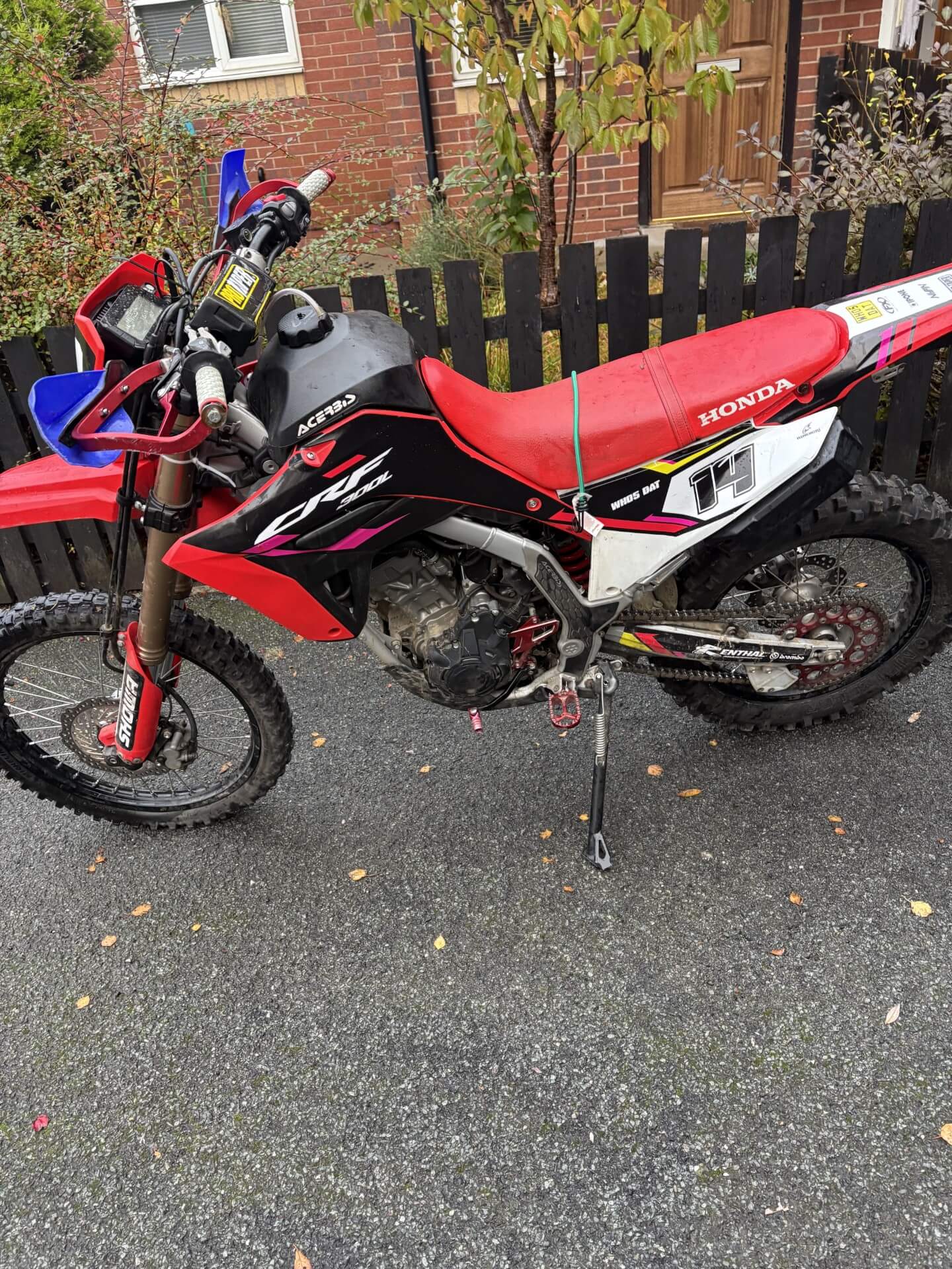 seized bike from Rochdale warrant