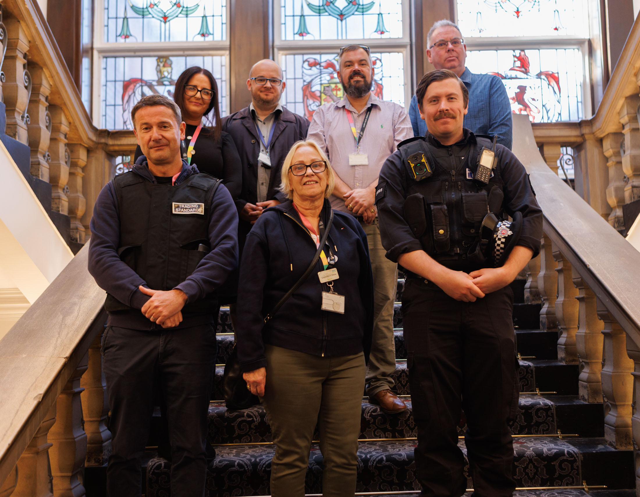 cigarette police manchester Targeting illegal vapes and tobacco in Leigh town centre