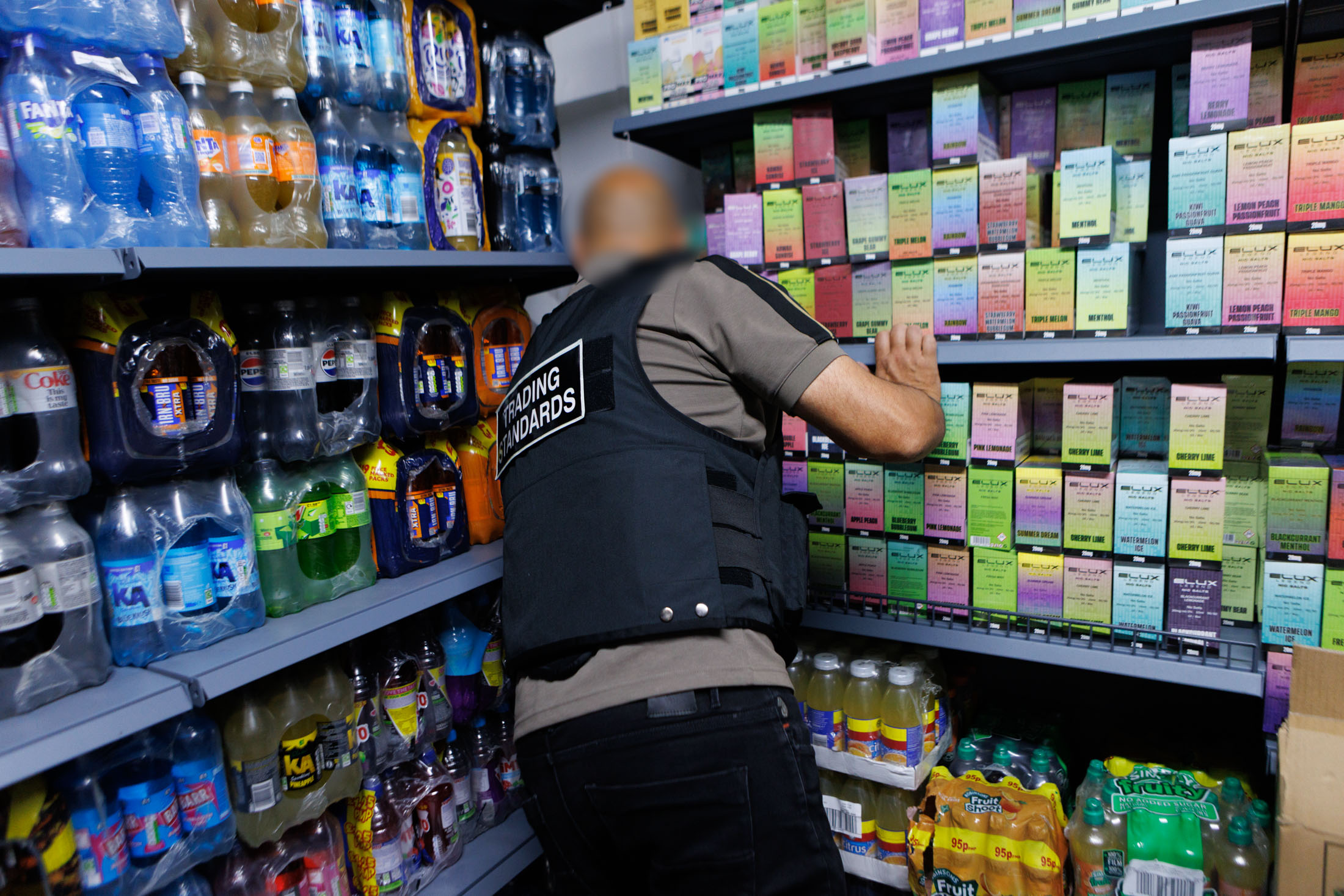 Targeting illegal vapes and tobacco in Leigh town centre | Greater  Manchester Police