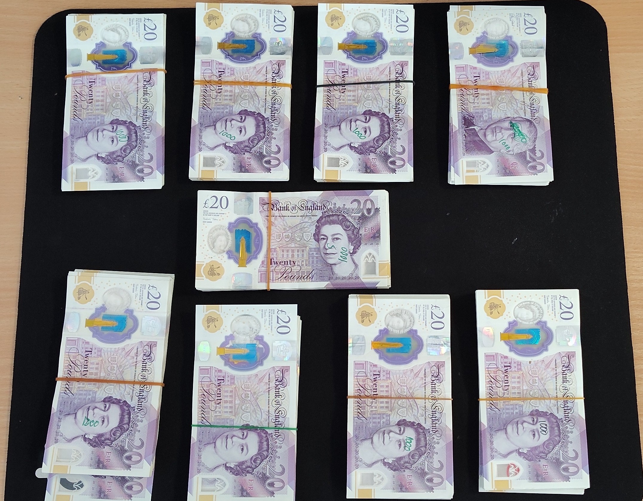 seized cash