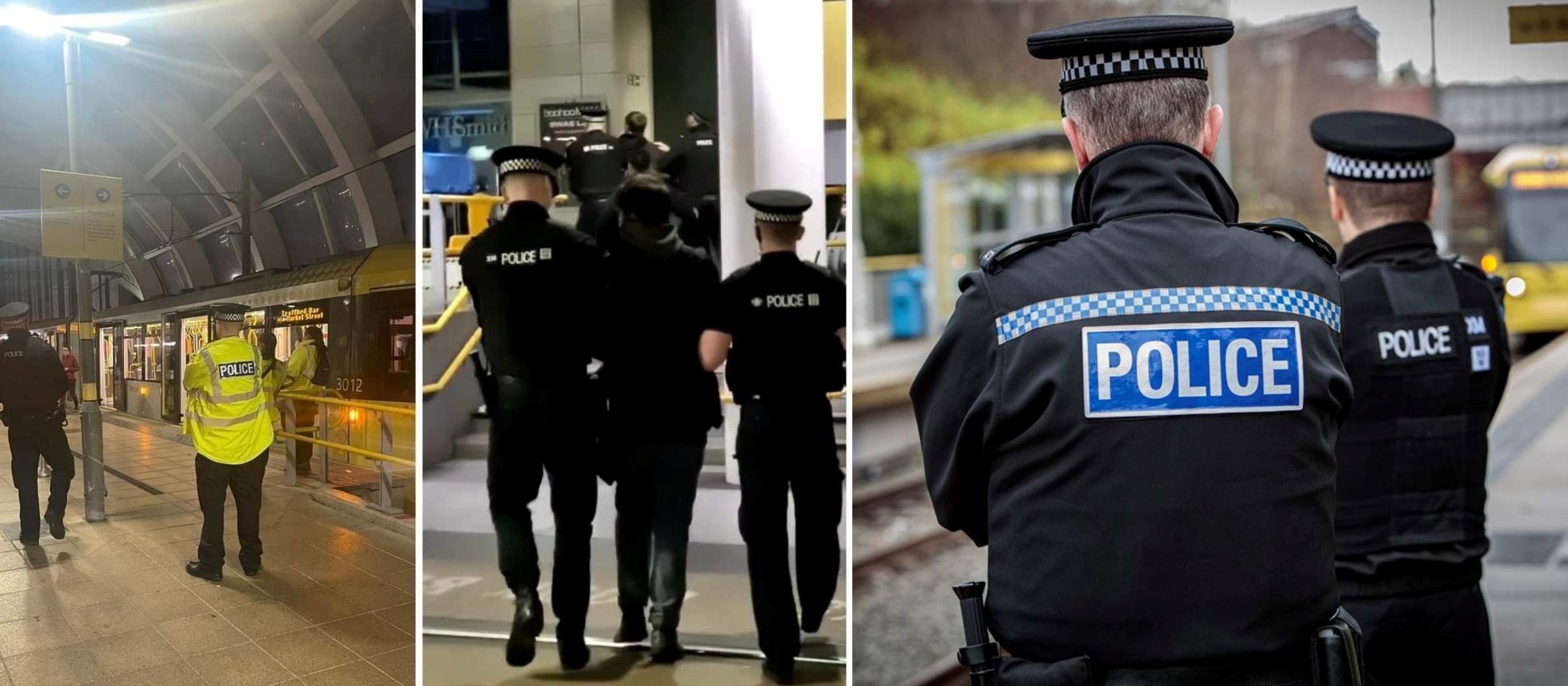 Patrols by GMP Transport Unit leads to multiple arrests and weapons