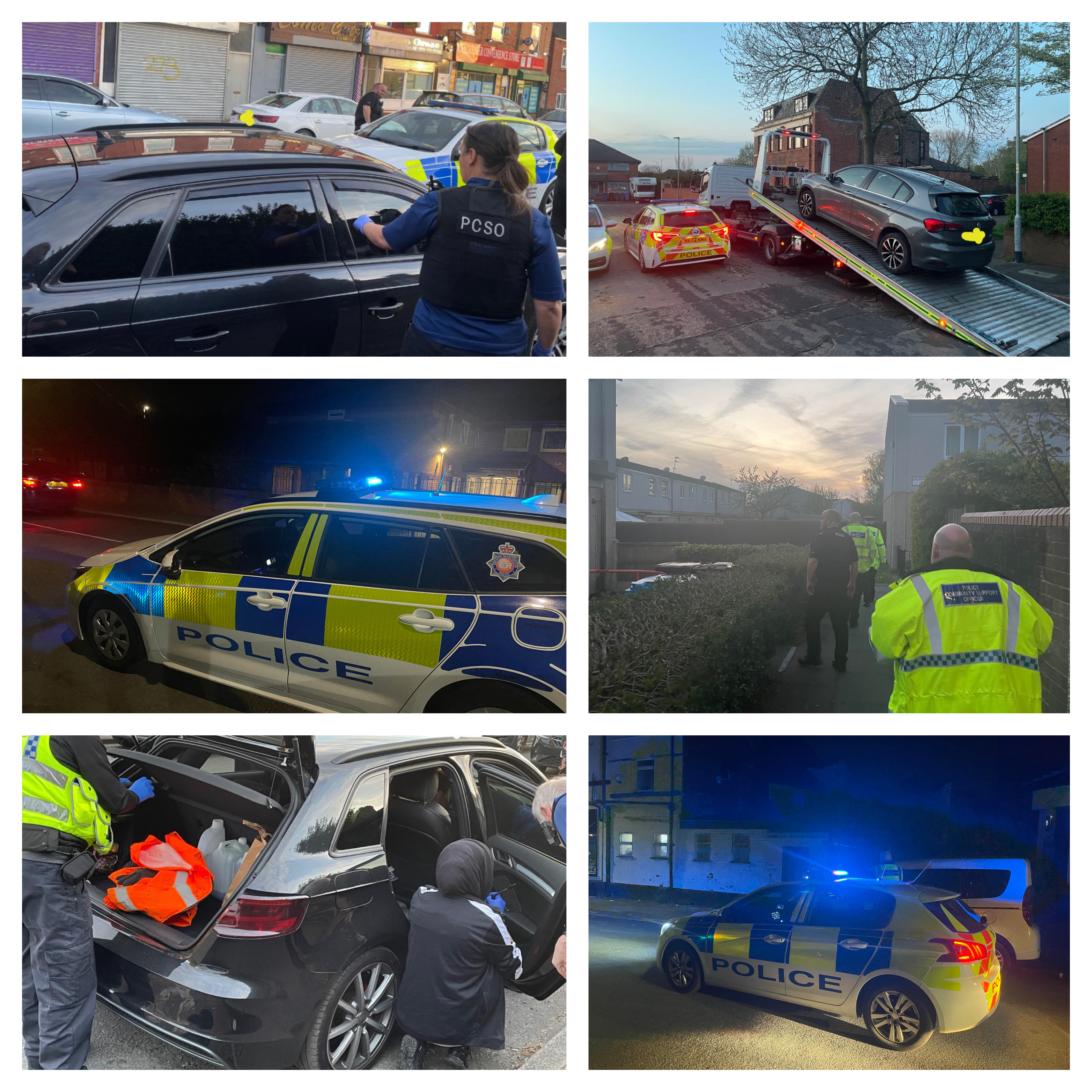Gorton police on patrol