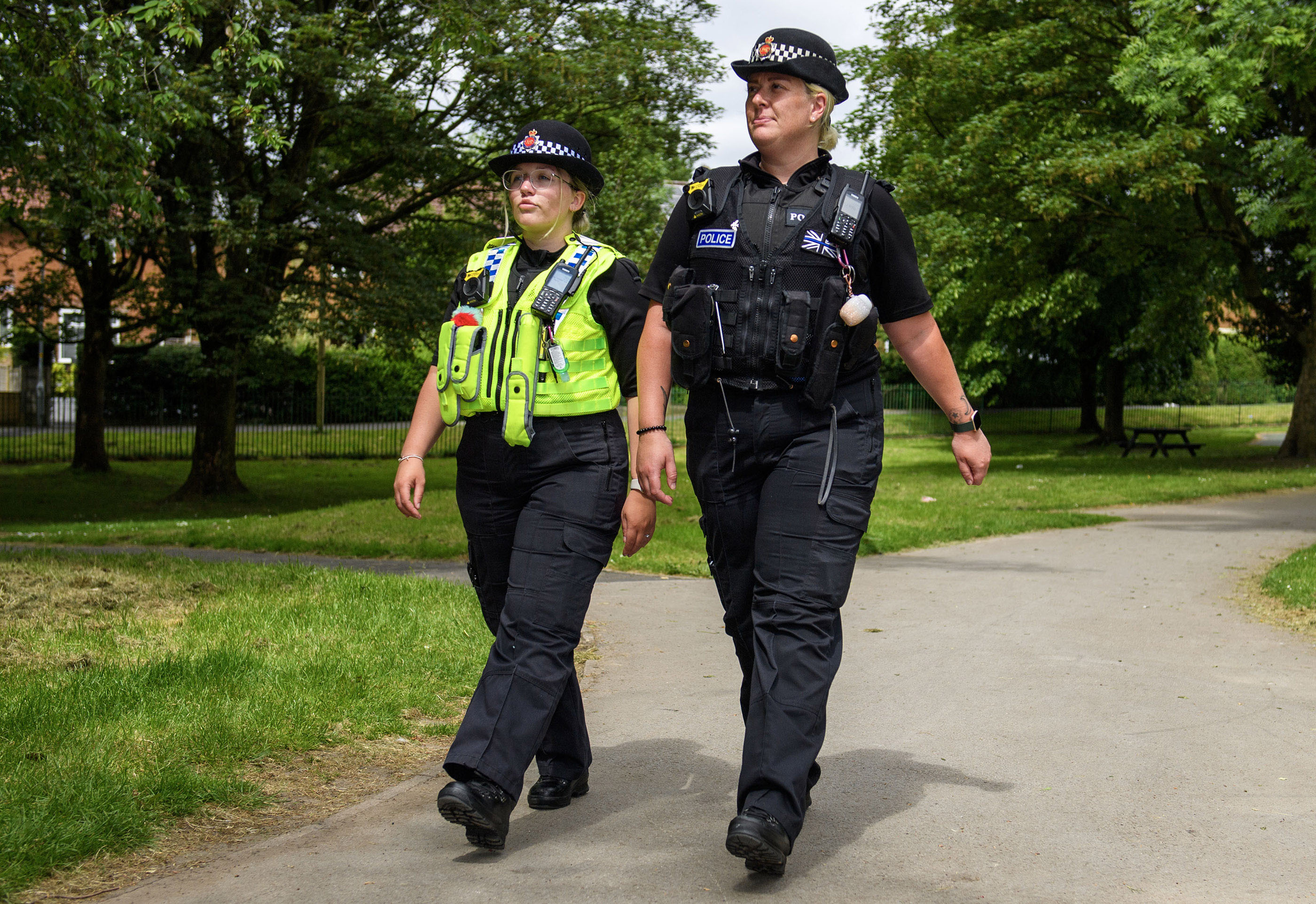 GMP officers in Brinnington