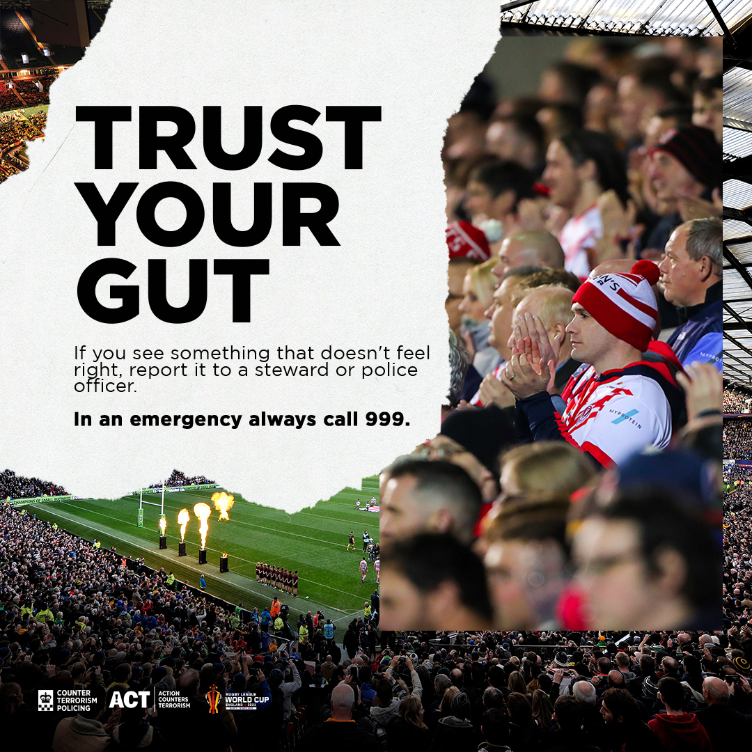Rugby League World Cup graphic