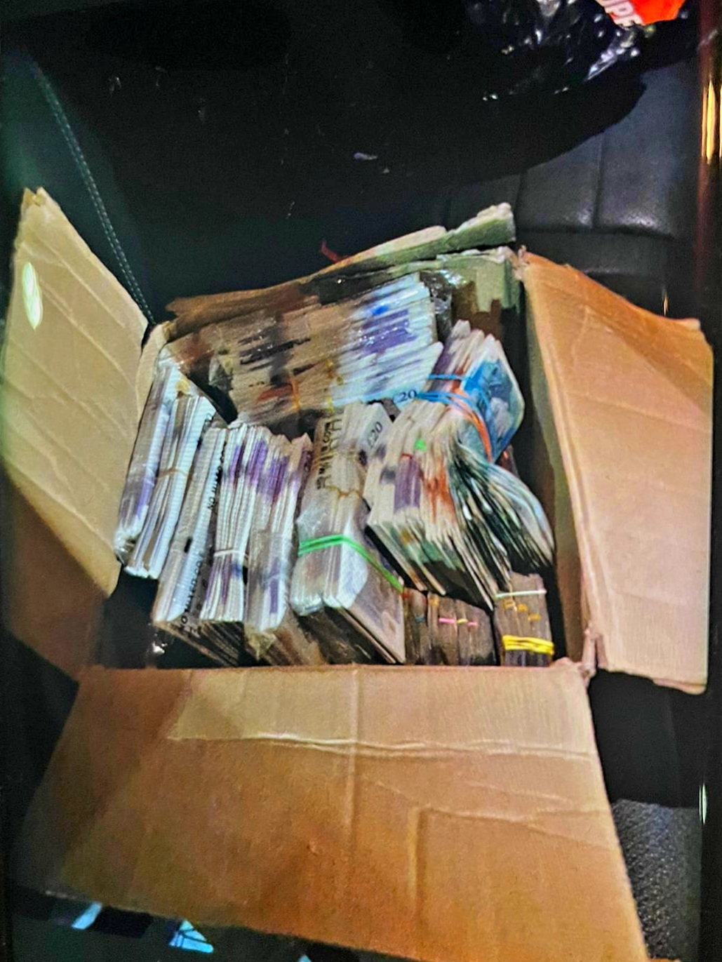 Around £225,000 in cash has been recovered after GMP patrols stopped a car in Salford.