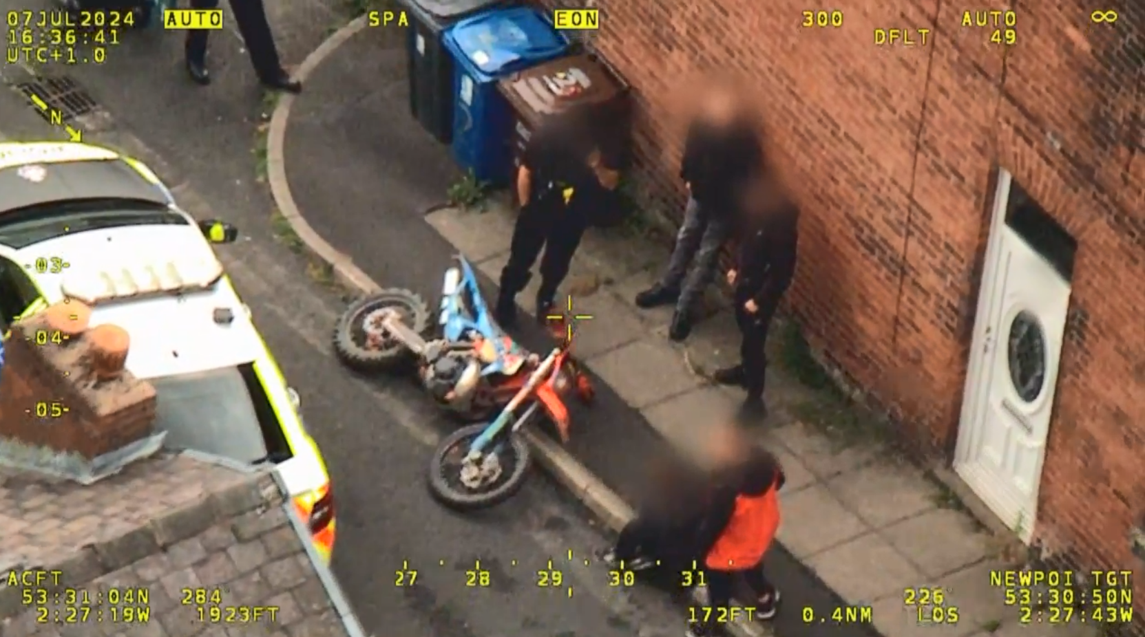 Op Hurricane arrest.