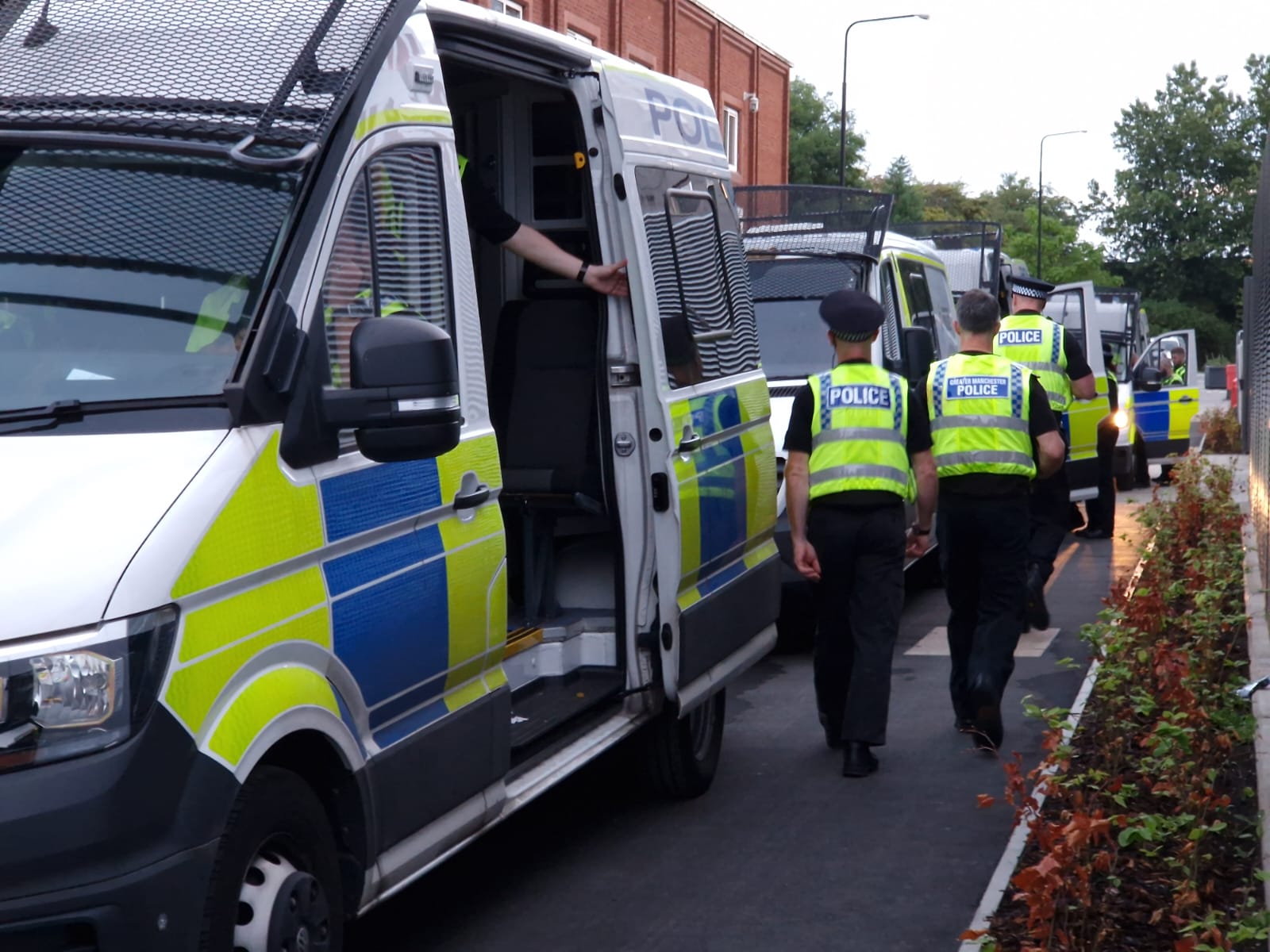 police van