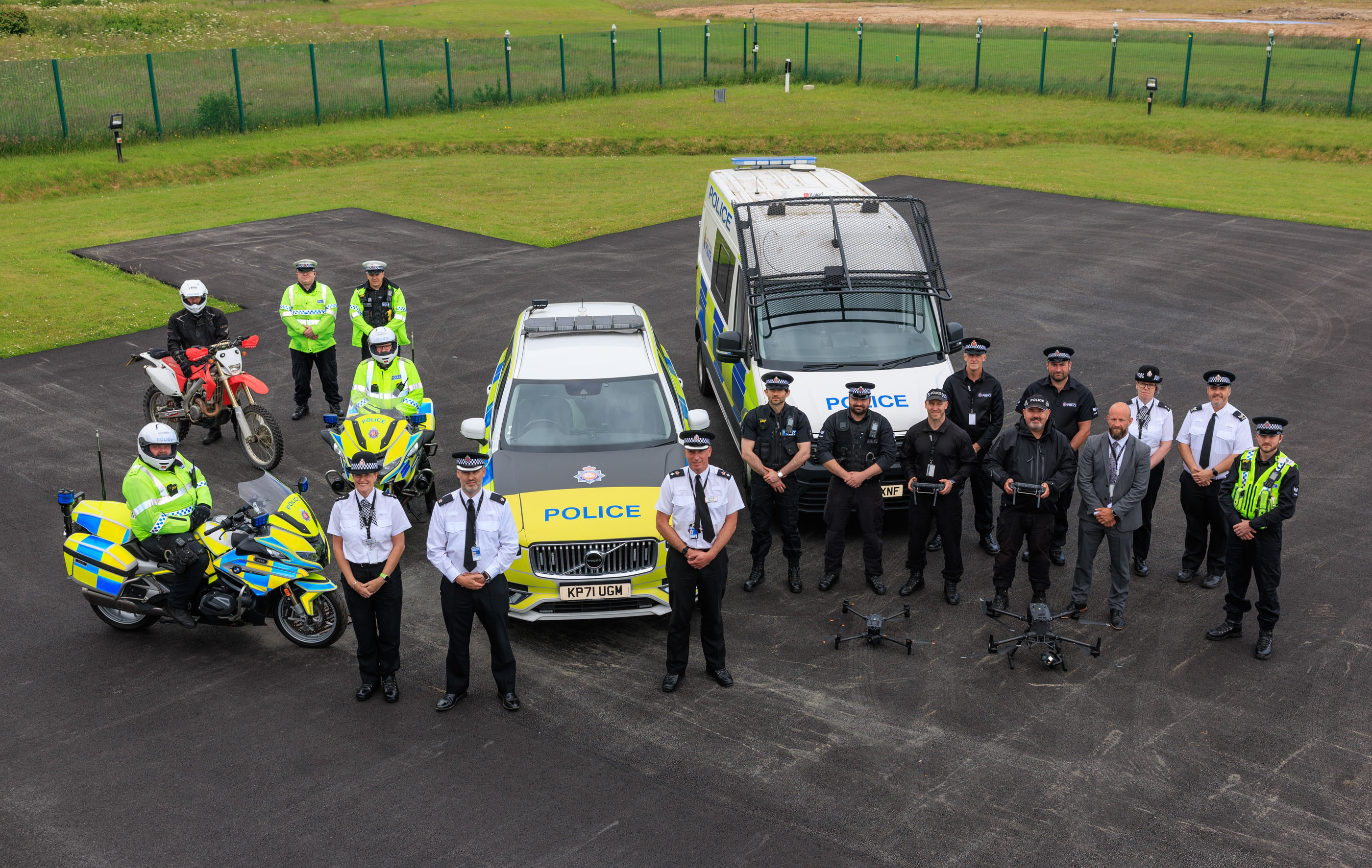 Image of GMP's off-road bike / ASB team.