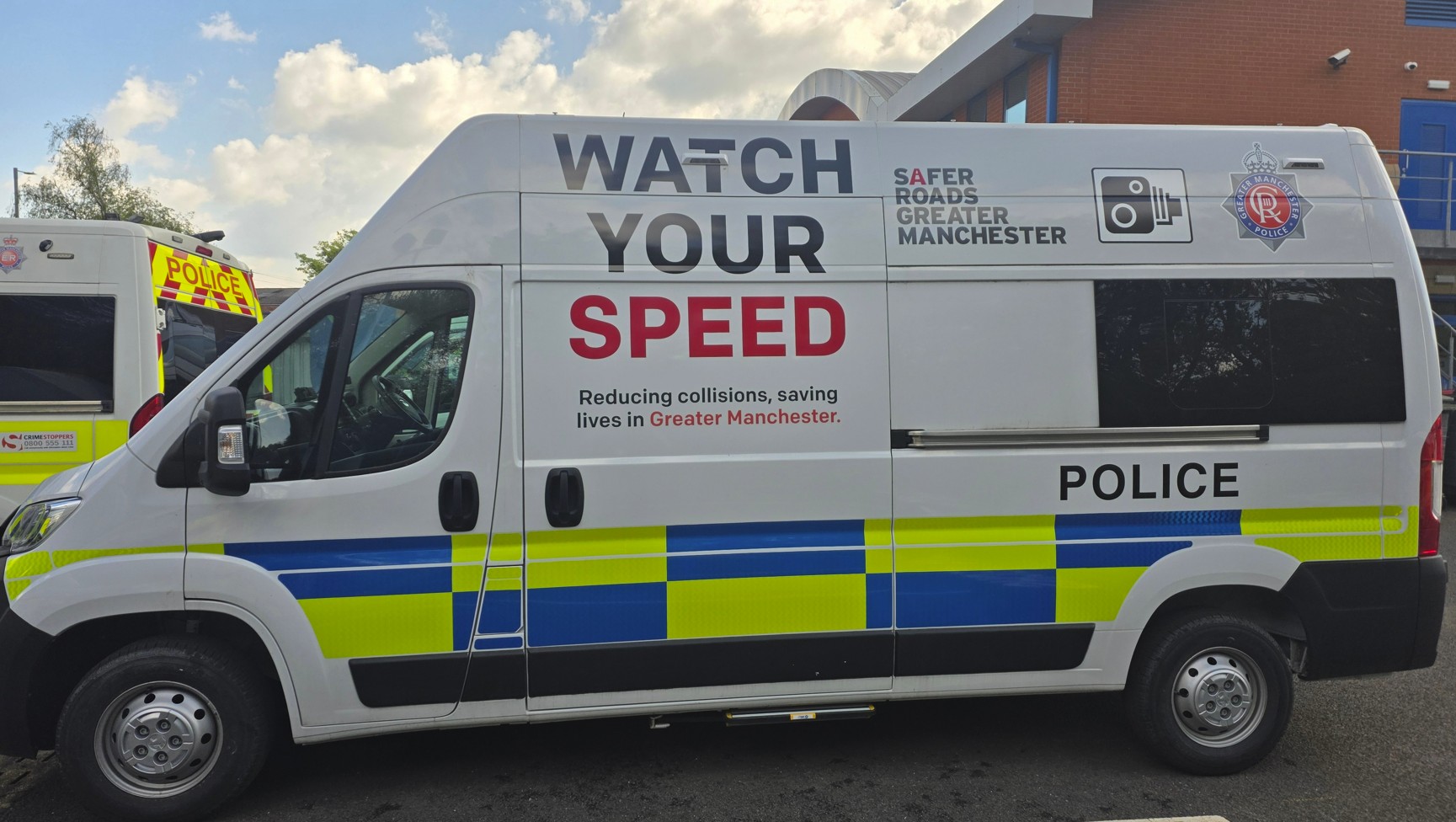 Speed enforcement van