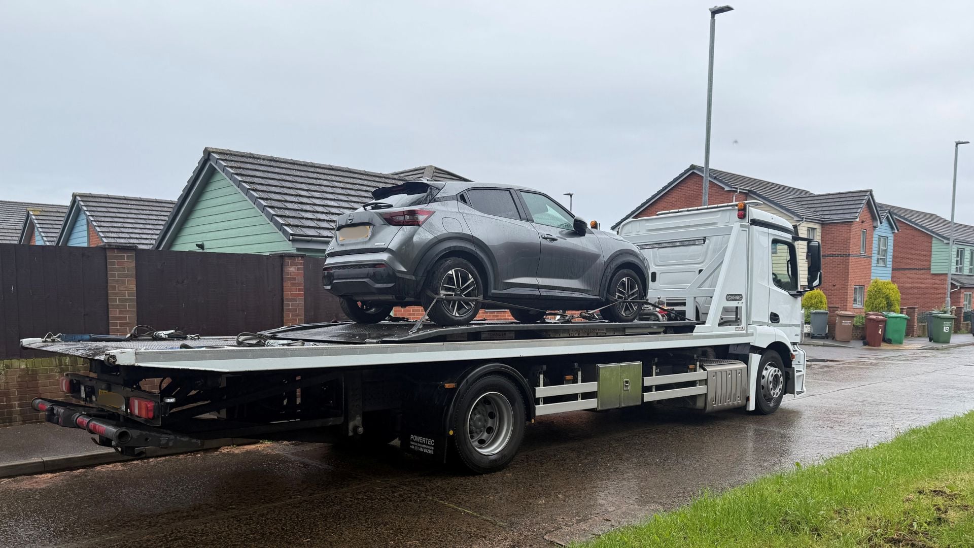 Stolen car located on Foxfield Road in Wythenshawe